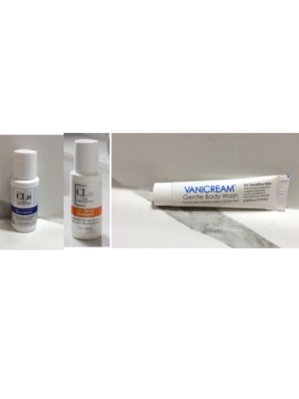 CLn High Performance SportWash + CLn 2-in-1 Gentle Wash & Shampoo + VANICREAM